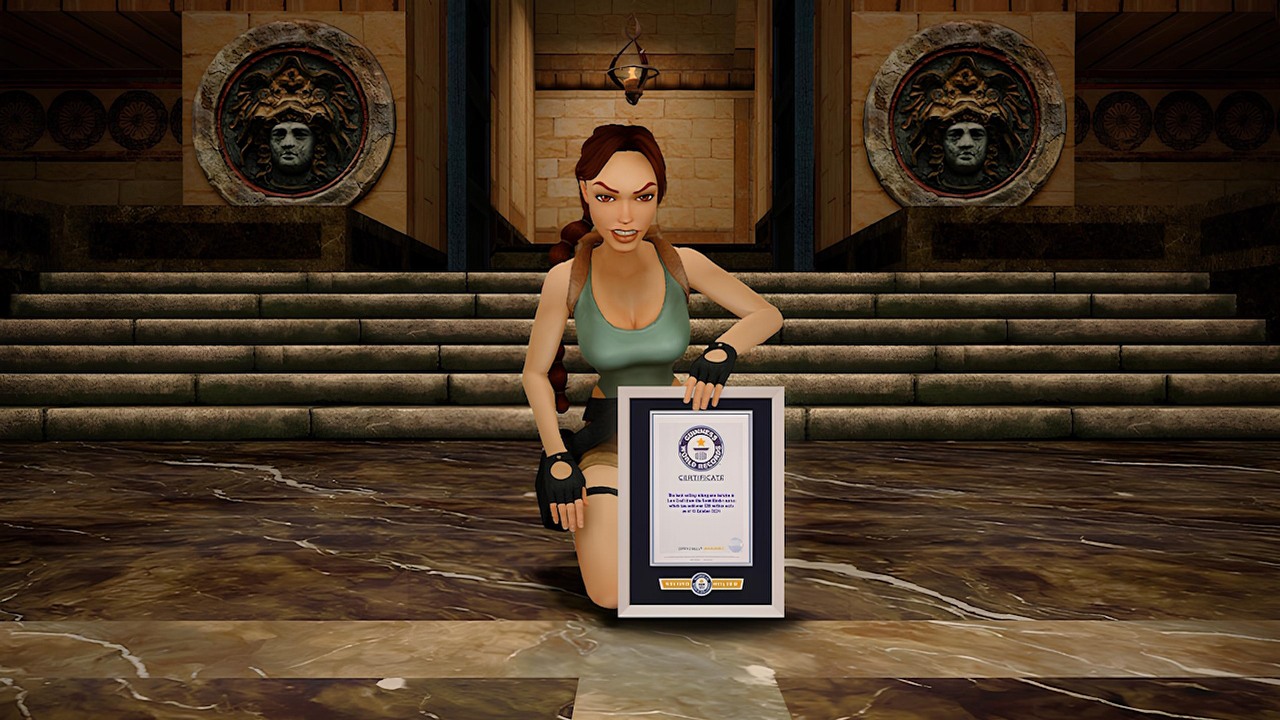 „Prawdziwa ikona gamingu”. Lara Croft świętuje wynik, o którym inne bohaterki z gier mogą tylko pomarzyć, źródło grafiki: Guinness World Records.