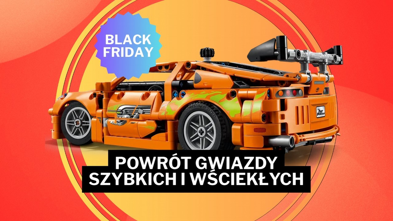 Supra Briana O’Connera wróciła w formie LEGO. I na Amazonie kosztuje tak mało, że nawet Toretto by nie negocjował, źródło grafiki: LEGO; materiały promocyjne.