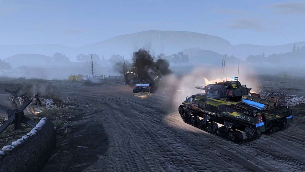 Polska kawaleria wkroczyła do CoH 3 w nowym DLC. Wielka aktualizacja 2.2.0 totalnie przebudowują dotąd krytykowanego RTS-a, źródło grafiki: Relic.