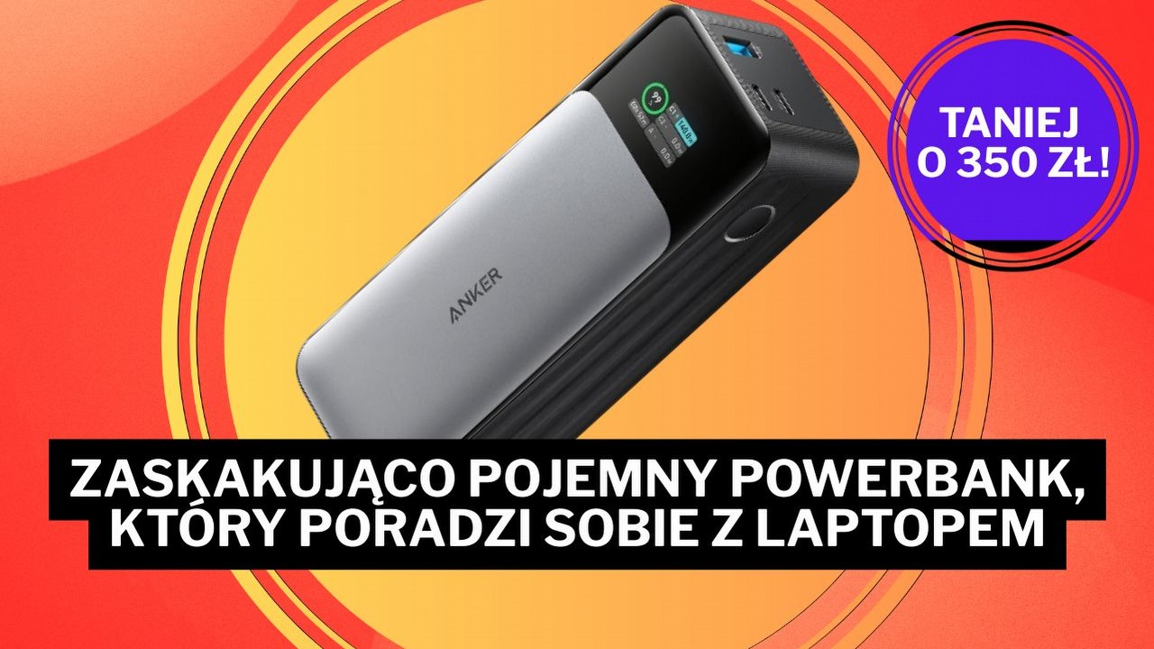 Tym powerbankiem naładuję smartfony całej rodzinie. 24 000 mAh, 140 W i teraz ponad 350 zł taniej - szalona oferta!, źródło grafiki: Amazon.pl.