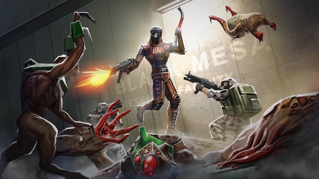 Nowy Half-Life jest już dostępny, choć nie jest to Half-Life 3. Element 64 to nostalgiczna podróż w alternatywną przeszłość, źródło grafiki: Dark Vector.