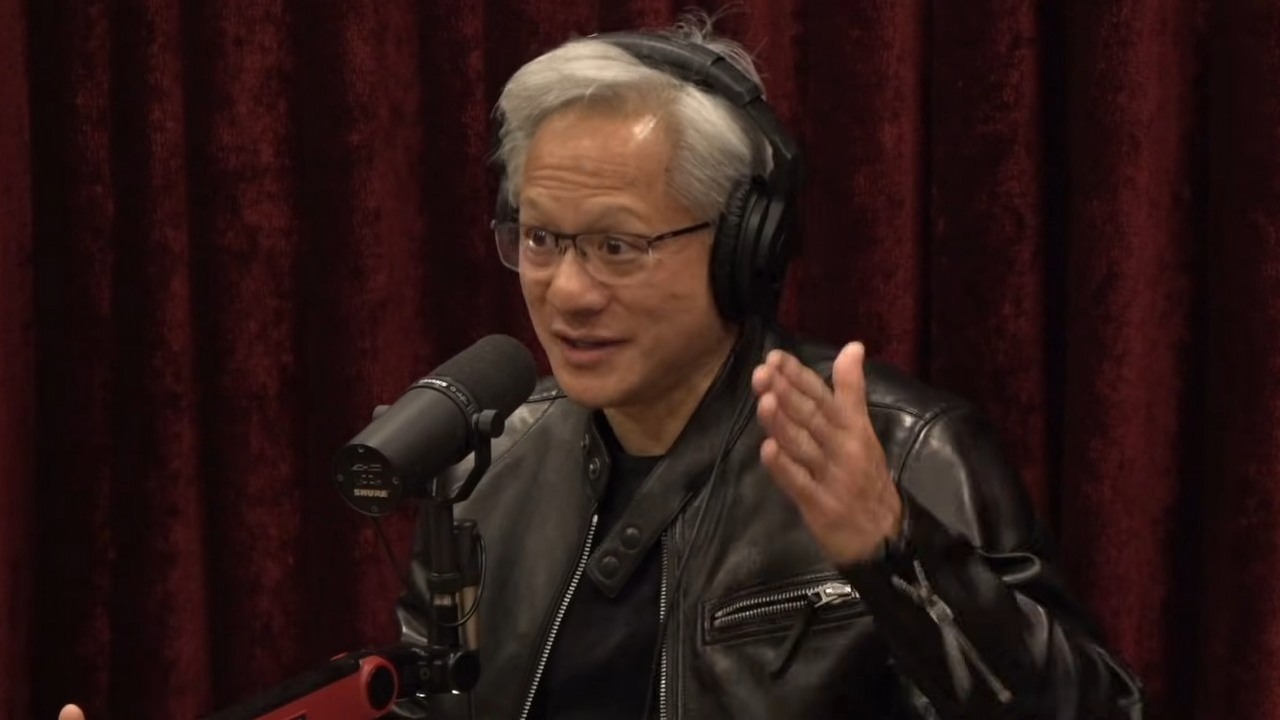 Nikt nie chciał superkomputera NVIDII poza Elonem Muskiem. Dekadę temu miliarder zdobył go dla powstającego OpenAI, źródło grafiki: YouTube: PowerfulJRE; 2025.