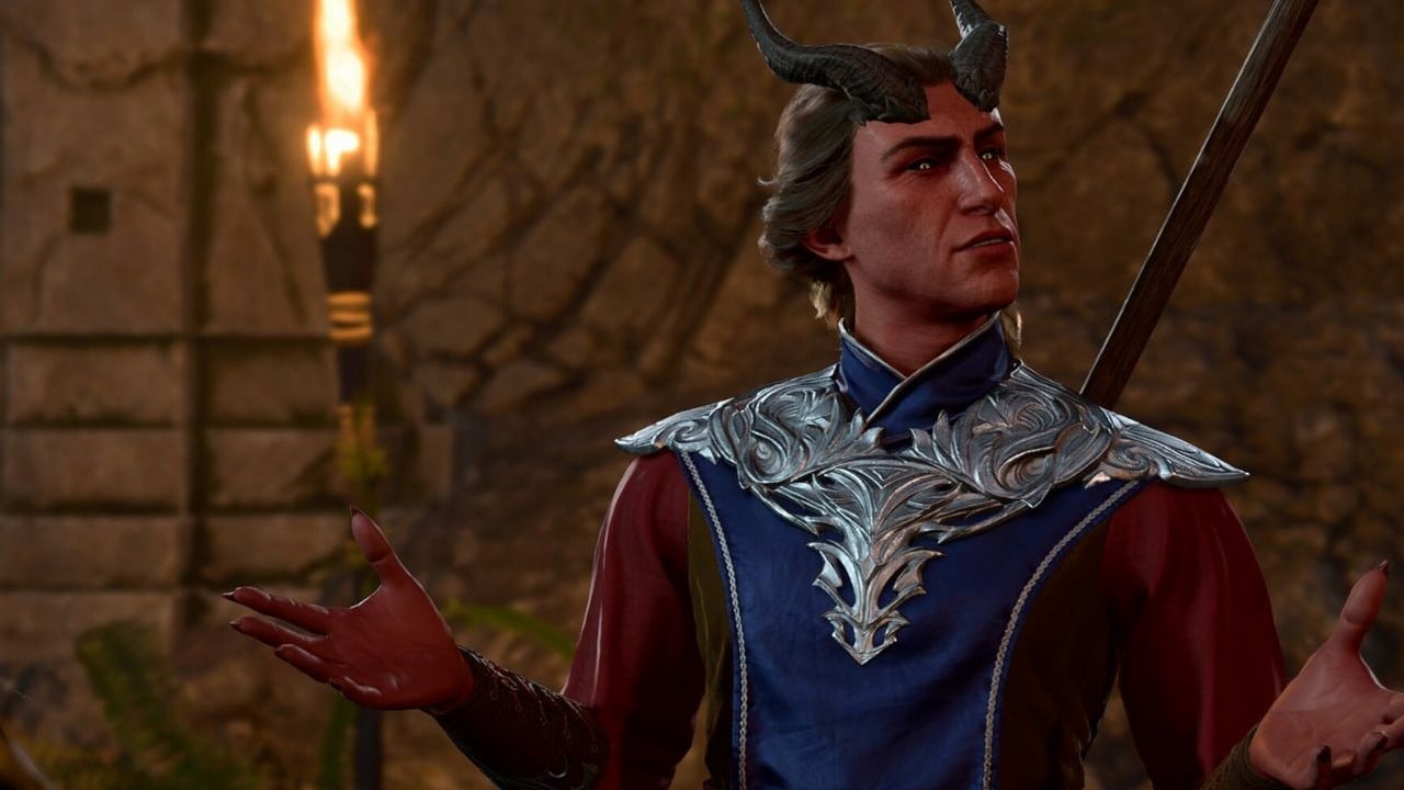 Twórcy Baldur's Gate 3 mieli ciekawy pomysł jak pokazać talent jednej z postaci. Specjalnych czarów nie zauważyło wielu graczy, źródło grafiki: Larian Studios.