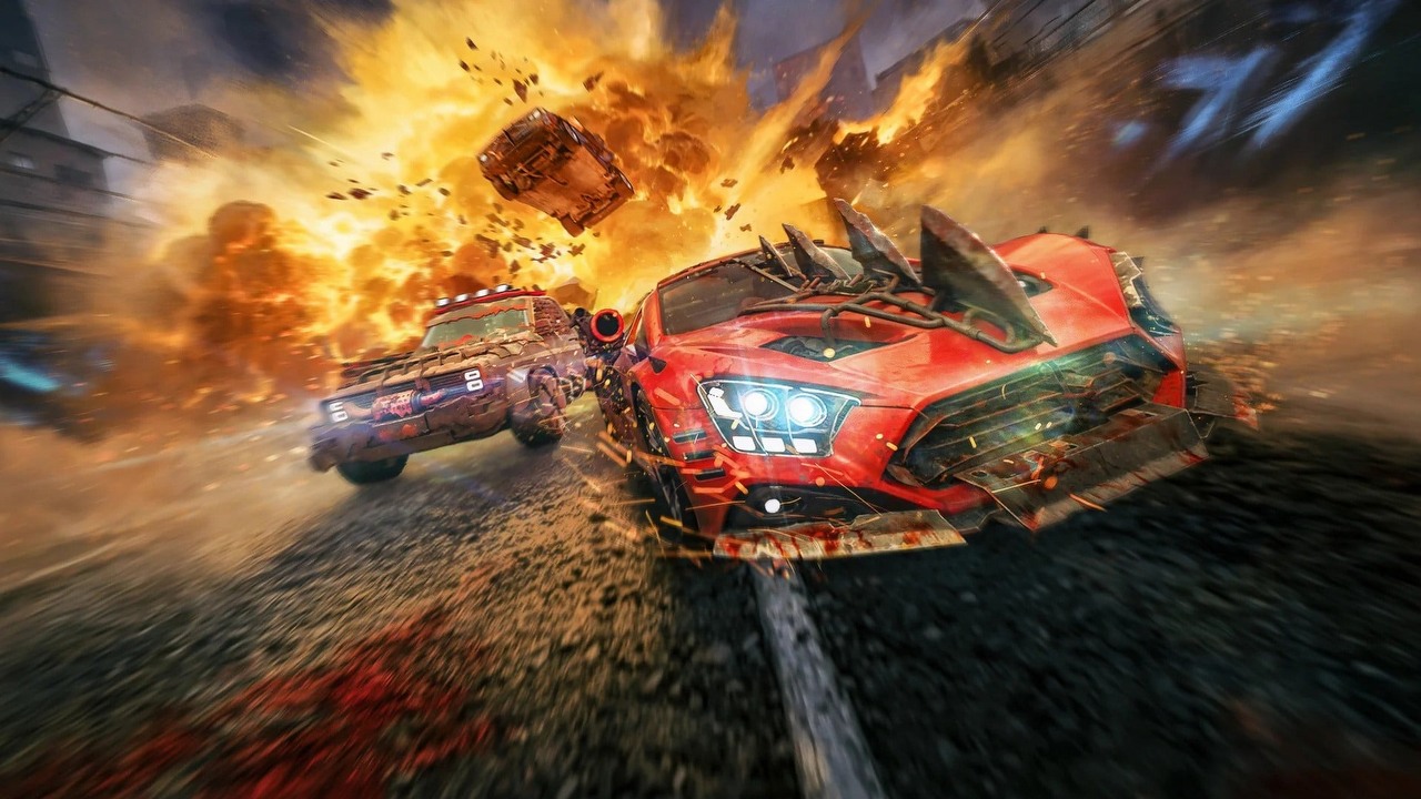 To była wyjątkowo owocna noc dla graczy. Zobacz gry, które spróbują podbić PC i konsole w 2026 roku, źródło grafiki: 34BigThings. Artwork z Carmageddon: Rogue Shift.