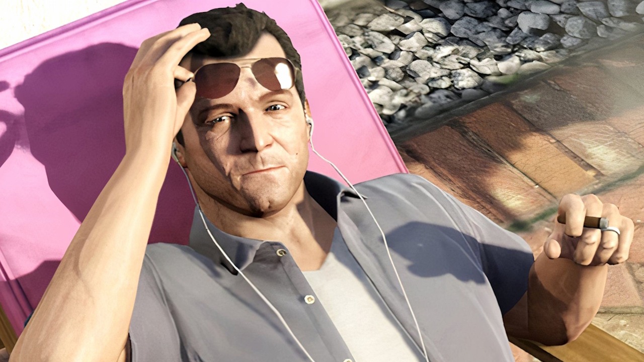 Po 12 latach ikona GTA 5 powraca z siwymi włosami na głowie, by dać graczom szansę na pełne przepychu, luksusowe życie, źródło grafiki: Rockstar Games.