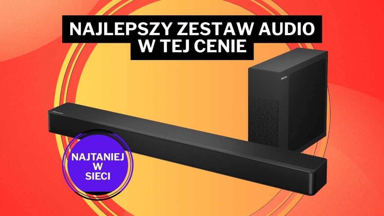 „Nie znajdziesz lepszego, nawet o wiele droższego”. Ten 240-watowy soundbar pod jednym względem bije konkurencyjny sprzęt Samsunga, Sony i JBL, źródło grafiki: Hisense.