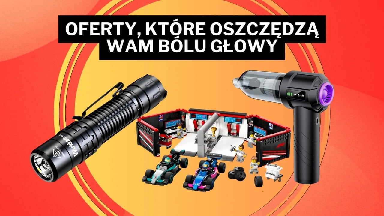 „Budżetowa potęga”, która skradła serca użytkowników za niecałe 100 zł. Do tego zestaw LEGO dla fana F1, źródło grafiki: Wurkkos / LEGO / Nigecue.
