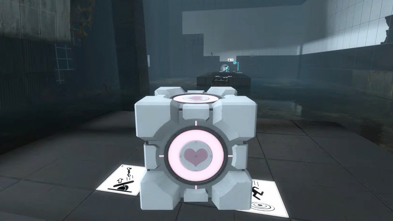 Gracze już tworzą „skiny” do Steam Machine. Po zakupie będziecie mogli zmienić sprzęt w Kostkę z Portala, źródło grafiki: 8-Quit Games, YouTube.