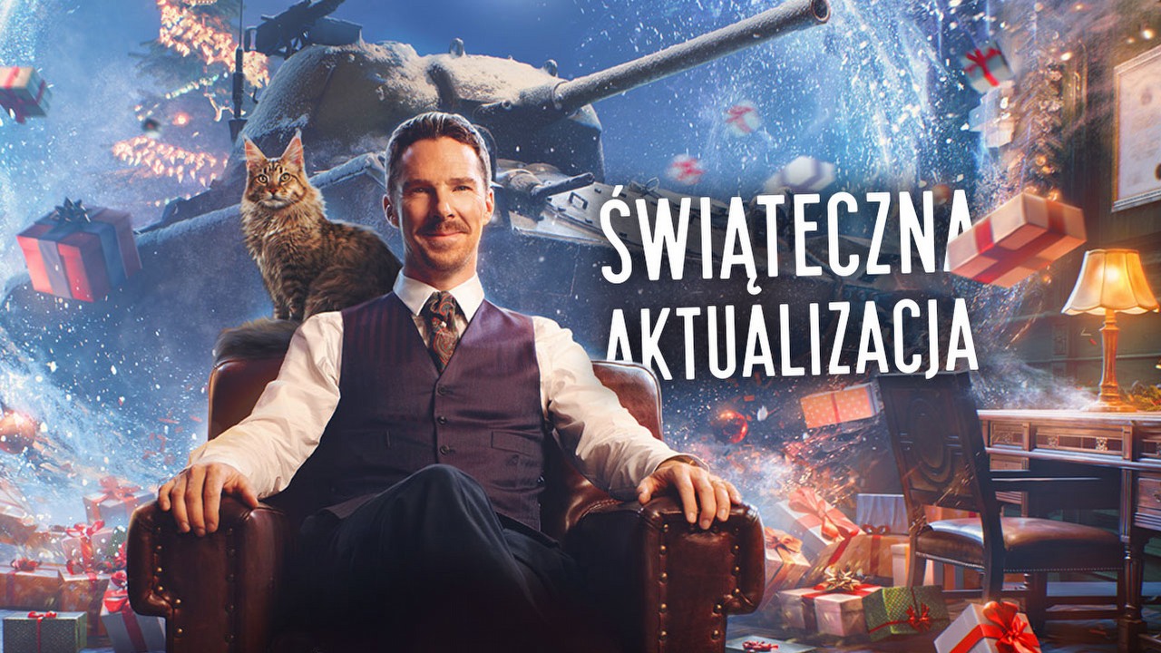 Operacje Świąteczne 2026 w World of Tanks - Benedict Cumberbatch zaprasza do zabawy!.
