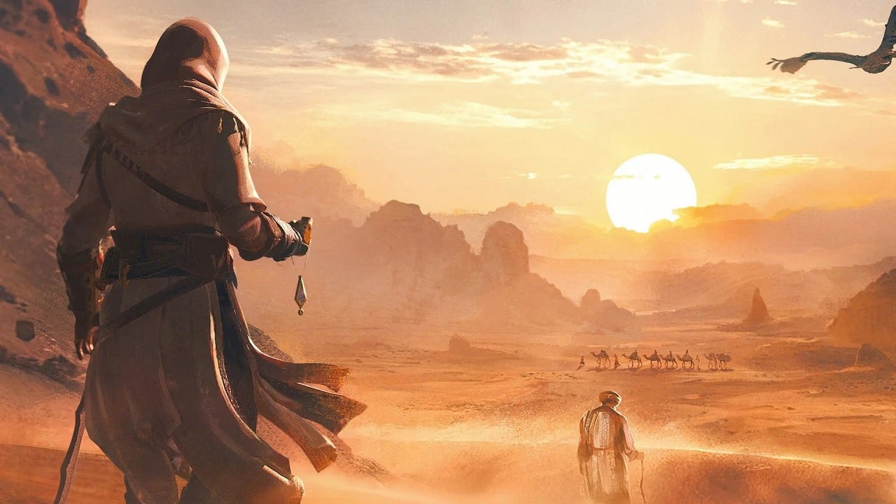 PS Plus Extra i Premium na grudzień 2025 to 10 gier, nie tylko Assassin’s Creed: Mierage. Sony oferuje Horizona i niezłe RPG-i, źródło grafiki: Ubisoft.