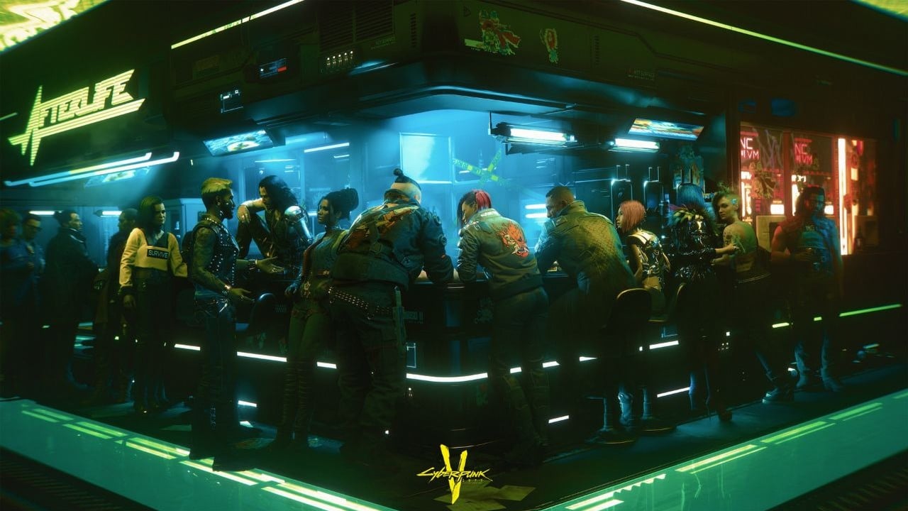 CD Projekt RED zapomniało o czymś świętując 5. urodziny Cyberpunka 2077? Bohater gry znów został pominięty, źródło grafiki: CD Projekt RED.