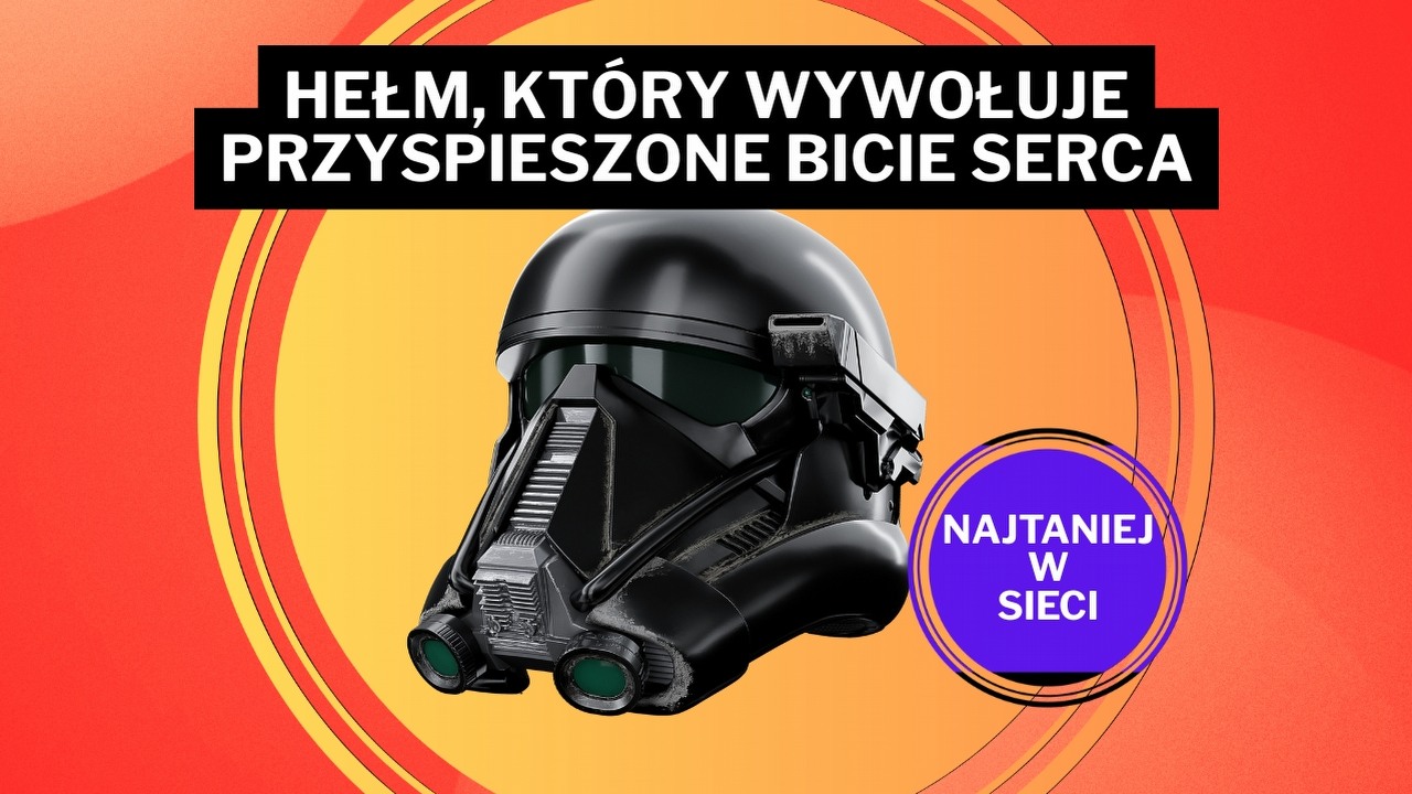 Najbardziej kozacki hełm uniwersum Star Wars w rekordowej obniżce na Amazonie! Ten gadżet budzi respekt, źródło grafiki: Hasbro.