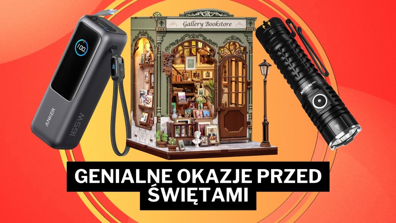 Najlepsze przedświąteczne promocje na Amazonie - od słuchawek po potężną latarkę za pół ceny, źródło grafiki: Amazon.