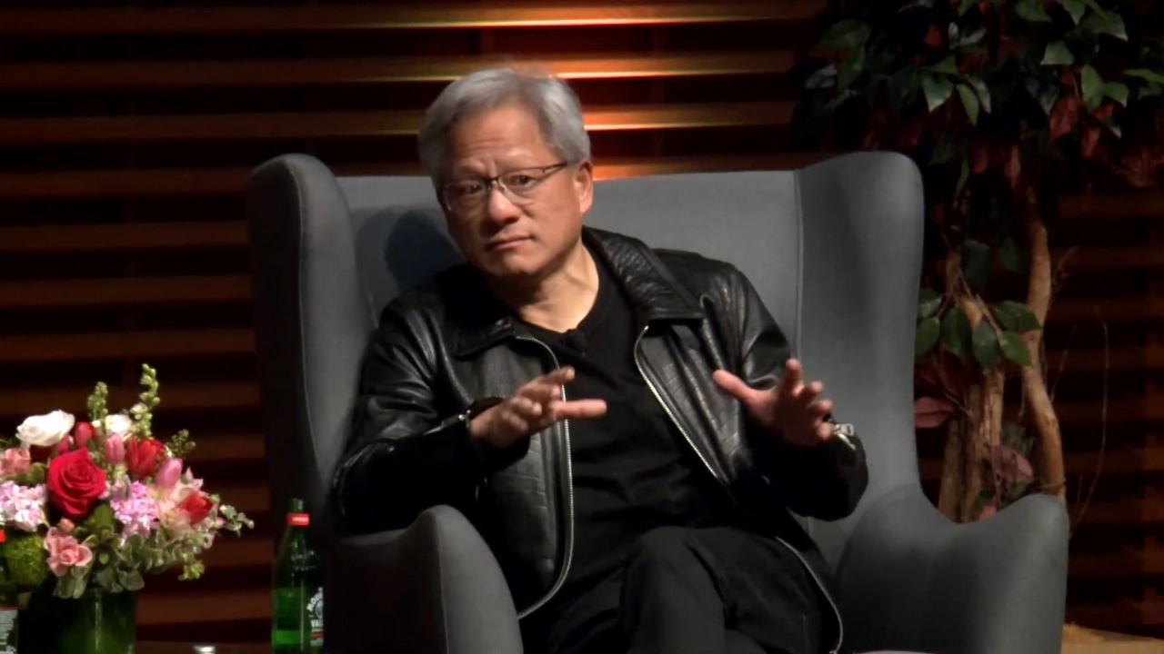 Architekci AI wyróżnieni przez Time tytułem Człowieka Roku; Jensen Huang, Mark Zuckerberg i Elon Musk prowadzą ludzkość ku „niepewnej przyszłości”, źródło grafiki: YouTube: Stanford Graduate School of Business; 2024.