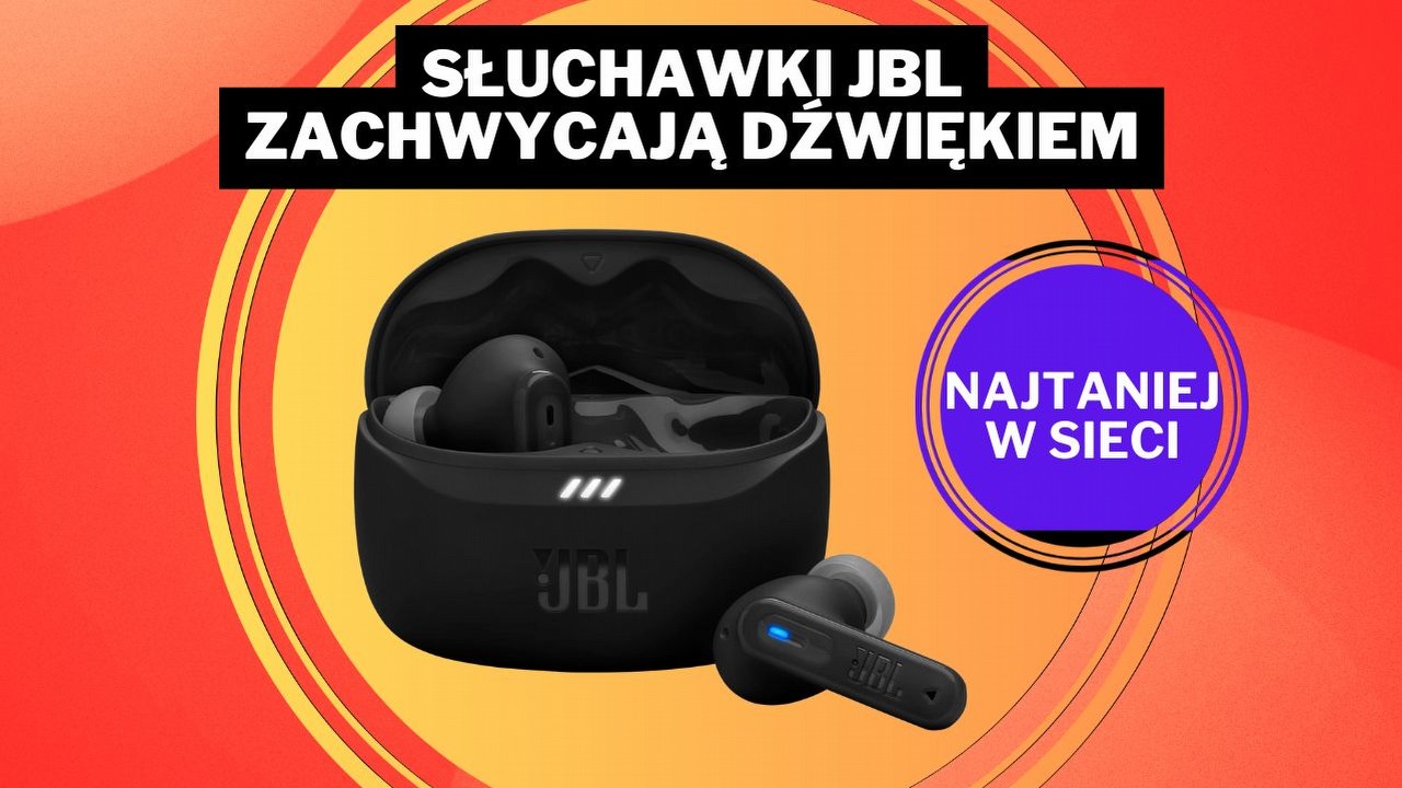Takie słuchawki mogłabym dostać pod choinkę! Pchełki JBL są teraz dostępne prawie 180 zł taniej niż w sklepie producenta, źródło grafiki: Amazon.