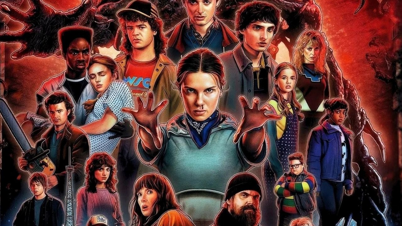 2. część Stranger Things 5 na pełnym akcji zwiastunie. Nowe odcinki finałowej przygody hitu sci-fi Netflixa obejrzymy za 10 dni, źródło grafiki: Stranger Things, Bracia Duffer, Netflix, 2016.