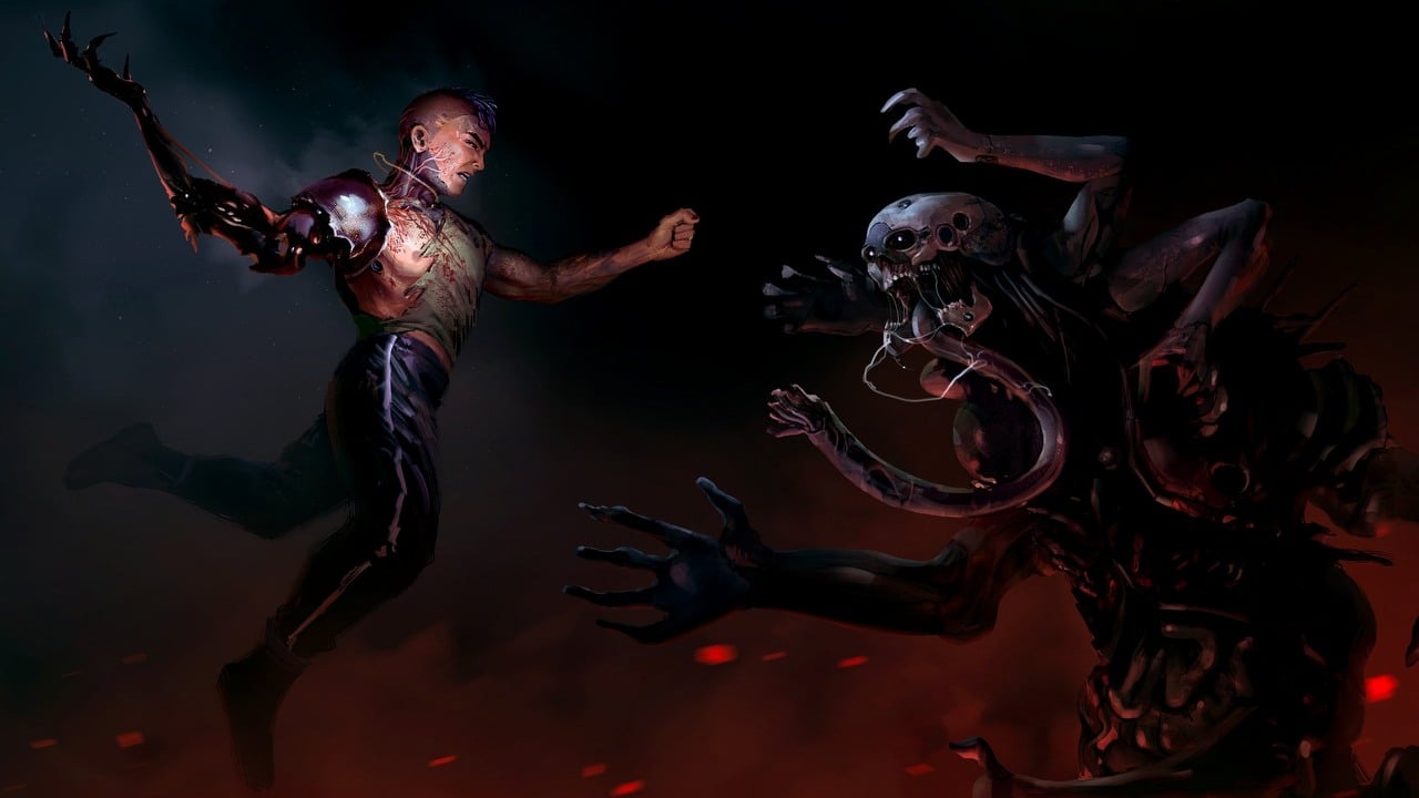 Musisz stać się potworem, by przetrwać. Nowy survival horror RPG pokazuje cenę, jaką zapłacisz za nowe umiejętności, źródło grafiki: Harebrained.