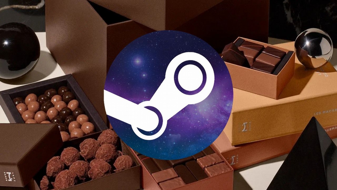 Niektórzy twórcy dostają od Steama niespodziewane prezenty na święta - „To czekoladowy tier game devu”, źródło grafiki: La Maison Du Chocolat, Steam.