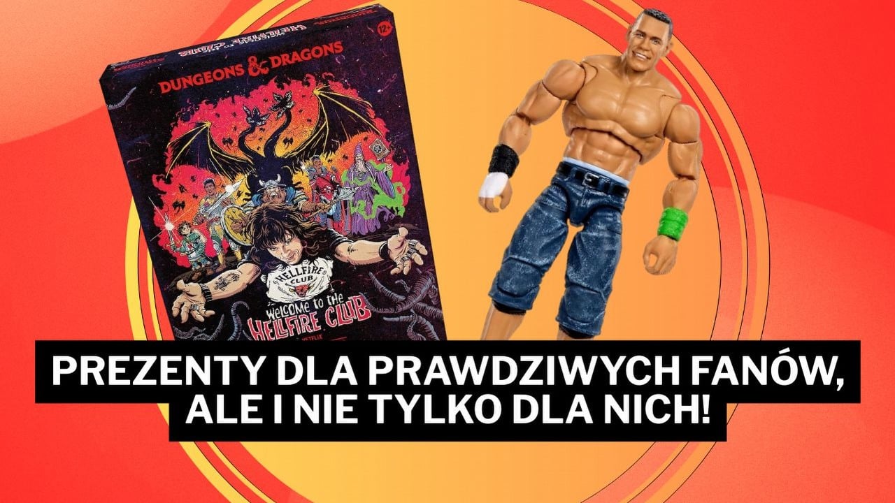 Stranger Things jako gra przygodowa i widzialny John Cena? Amazon zaskakuje prezentami na święta za mniej niż 200 zł, źródło grafiki: Amazon.pl.