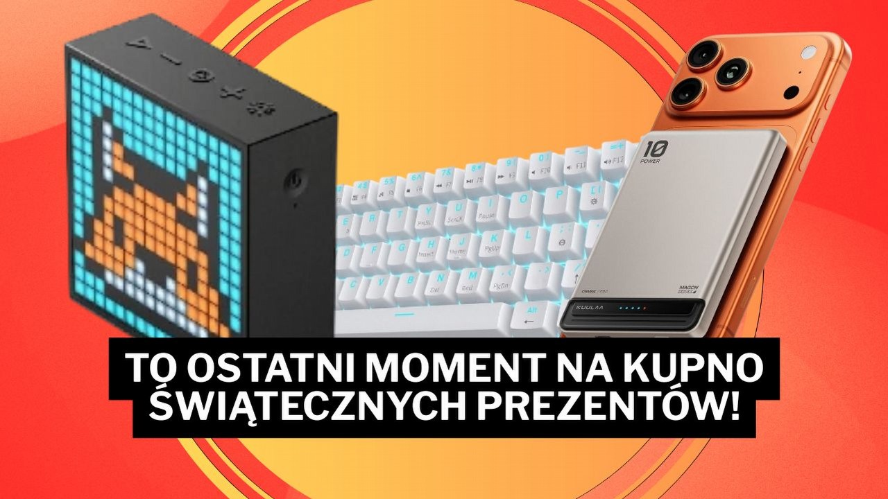 To ostatni moment na świąteczne prezenty! TOP propozycje Amazona - od powerbanku bez kabla po głośnik Pixel Art LED, źródło grafiki: Amazon.pl.