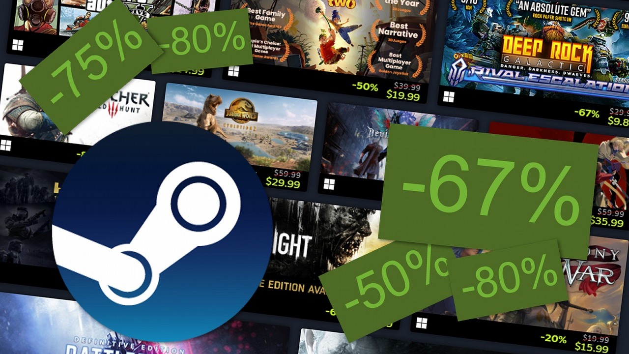 Steam Winter Sale 2025 wystartowała. Najlepsze gry roku można kupić w mocno obniżonych cenach, źródło grafiki: Valve.