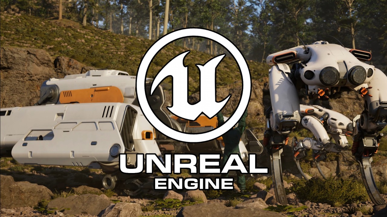 Dzięki znacznej poprawie wydajności procesora graficznego i CPU silnik Unreal Engine 5.7 ma stanowić kolejny krok we właściwym kierunku, źródło grafiki: YouTube: Unreal Engine; 2025.