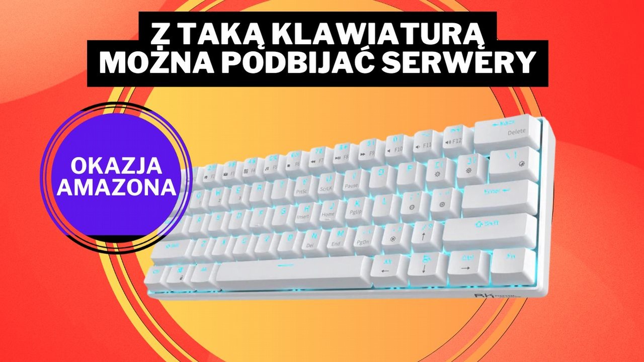 Taka klawiatura to prawdziwe centrum dowodzenia. Jest mała, funkcjonalna i potrafi zapanować nad 3 urządzeniami naraz, źródło grafiki: Royal Kludge.