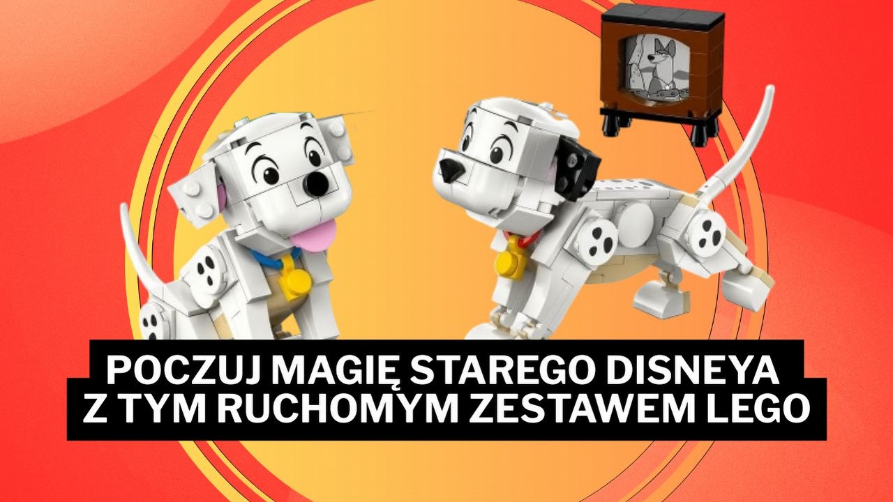 Te klocki przypomniały mi o ulubionym filmie z dzieciństwa! Zestaw zawiera 2 ruchome dalmatyńczyki i 268 elementów, a kosztuje niecałe 78 zł!, źródło grafiki: Amazon.pl.