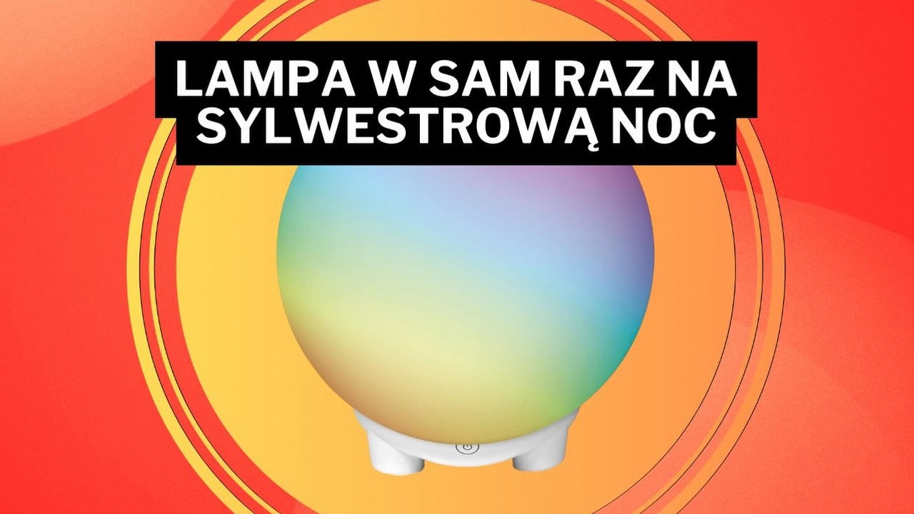 „Atmosfera disco bez wychodzenia z salonu”. Ta lampa za 105 zł to hit na sylwestra - 16 mln kolorów i aż 15 tys. godzin pracy, źródło grafiki: OSRAM.
