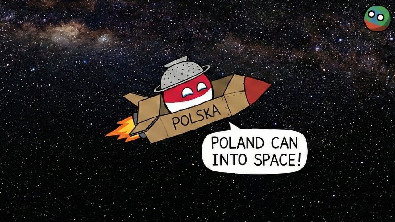 Polska i Hiszpania to kraje europejskie, które najbardziej zwiększyły swój wkład w rozwój przestrzeni kosmicznej. Z bardzo różnych powodów, źródło grafiki: Gemini AI.