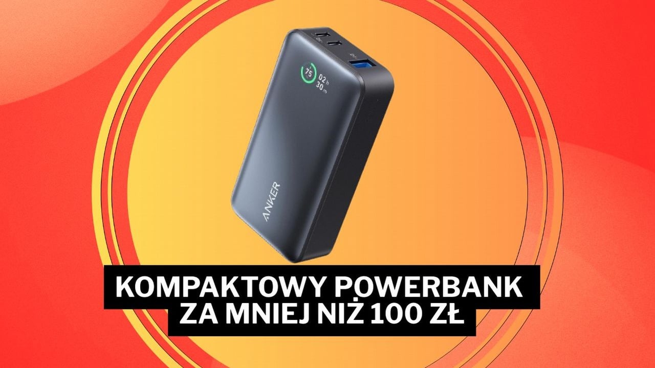 Ten powerbank do 10 000 mAh to „chyba najlepsza opcja na rynku”. Kosztuje mniej niż 100 zł, „naprawdę kocham tę rzecz”.
