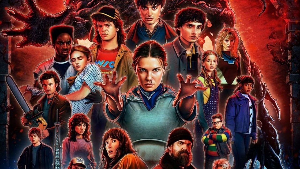 Finał Stranger Things zarobił na kinowych pokazach noworocznych więcej niż Avatar 3, ale nowe dzieło sci-fi Camerona i tak przekroczyło już miliard w box office, źródło grafiki: Źródło: Stranger Things, Bracia Duffer, Netflix, 2016.