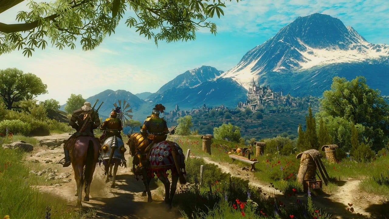 Trzeci dodatek do Wiedźmina 3 może zabrać graczy do nowego regionu, który jest mocno związany ze smokami. CD Projekt Red miał to planować od bardzo dawna, źródło grafiki: CD Projekt Red.