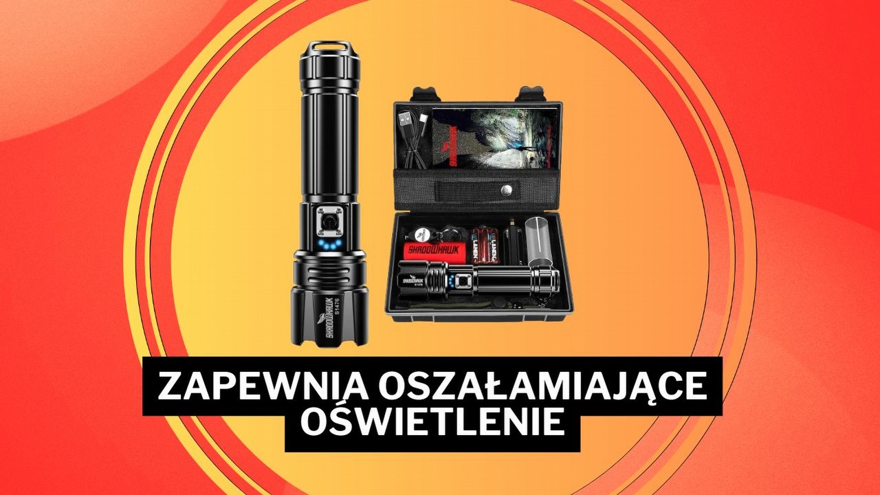 „Zmienia noc w dzień”. Ta latarka za niespełna 80 zł to „fantastyczna mała pochodnia” z 5 trybami i świetną żywotnością baterii.