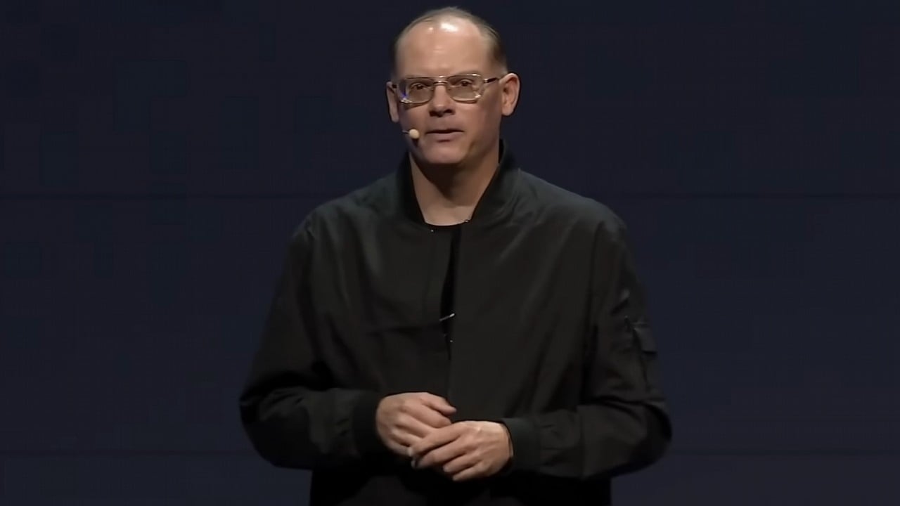 Tim Sweeney krytykowany za bronienie Groka. „Chce, żeby firmy technologiczne nie ponosiły odpowiedzialności za to, co robią lub tworzą”, źródło grafiki: YouTube: Unity;; 2025.