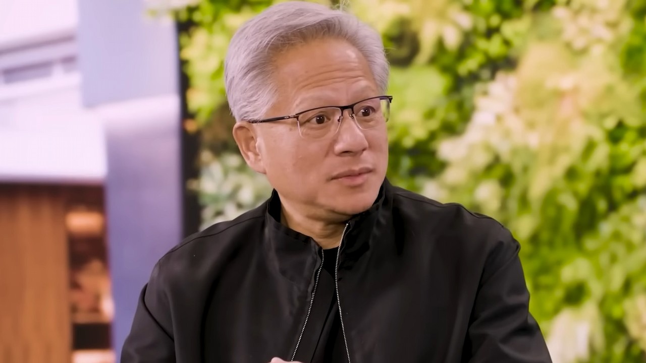 „Lepiej wszystko zatrzymać już teraz”. Szef NVIDII ostrzega przed tworzeniem AI-boga, źródło grafiki: YouTube: No Priors: AI, Machine Learning, Tech, & Startups; 2026.