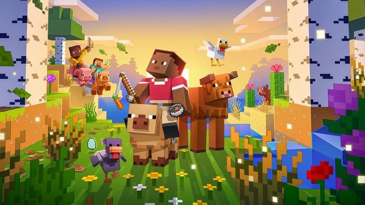 81-letnia babcia została minecraftową youtuberką, by pomóc wnukowi w kuracji. Widzowie zalali ją subskrypcjami i donacjami, źródło grafiki: Mojang Studios.