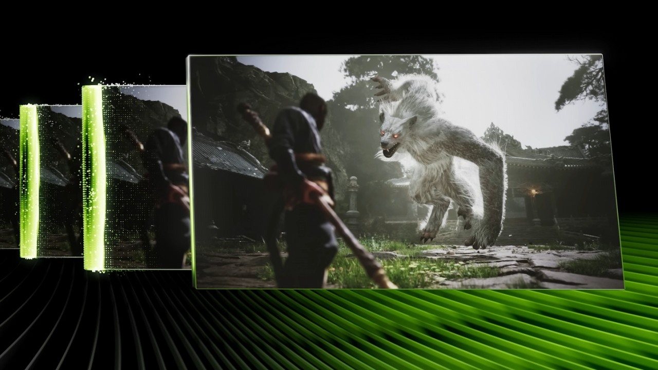 DLSS 4.5 wyszedł z bety i trafił do ponad 400 gier. Podczas testów spadki FPS-ów zgłaszali posiadacze RTX 20 i 30, źródło grafiki: NVIDIA; materiały promocyjne.