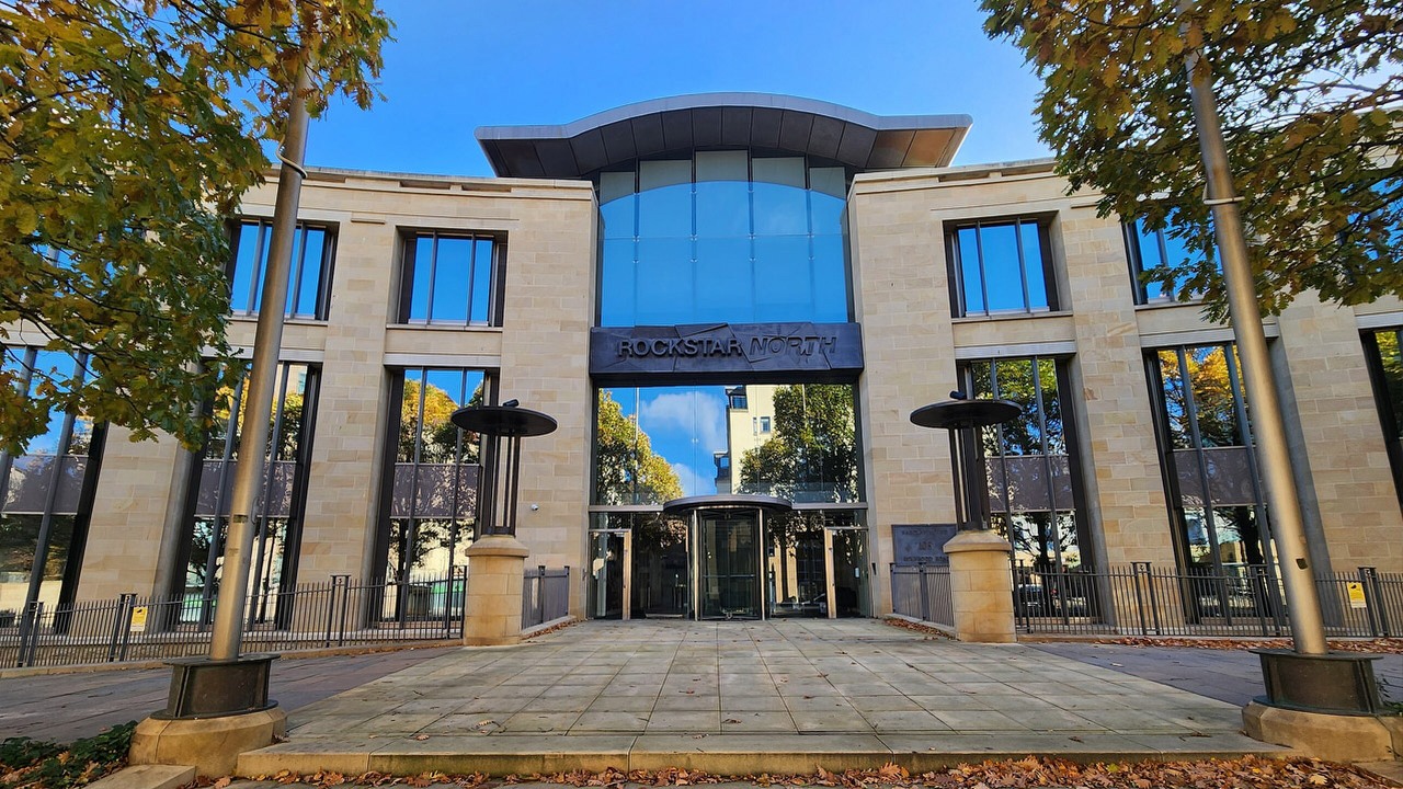 W siedzibie Rockstar North, twórców gry GTA 6, doszło do wybuchu, źródło grafiki: Siedziba studia Rockstar.
