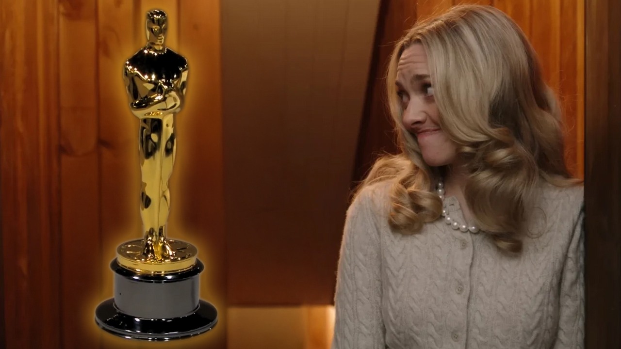 Amanda Seyfried twierdzi, że Oscary nie mają żadnego znaczenia. „Pamiętasz, kto wygrał w ciągu ostatnich 10 lat?”, źródło grafiki: YouTube: Oscars,  Making an Oscar statuette / Pomoc domowa, Paul Feig, Lionsgate, 2025.