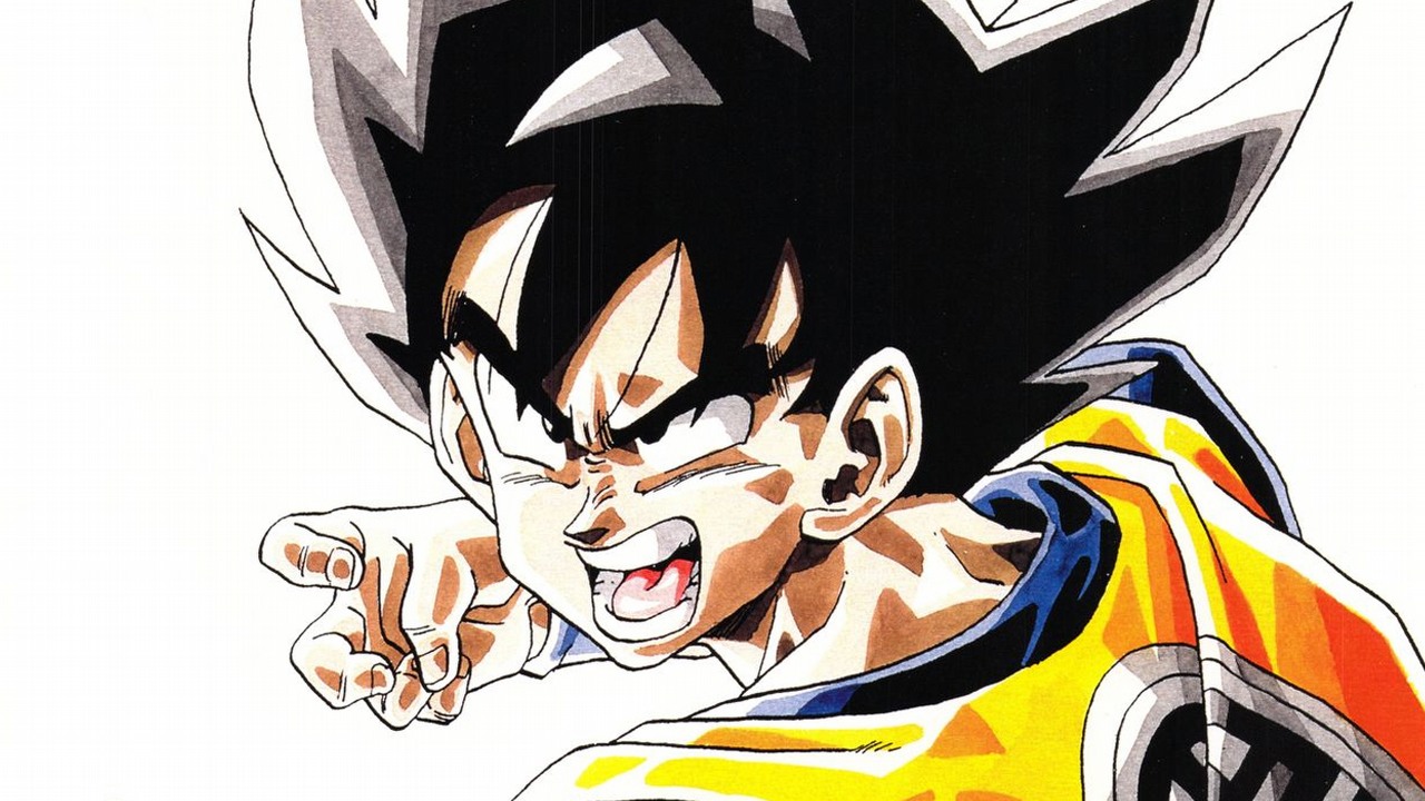 36-letnia „przesiąknięta realizmem” okładka z Goku z Dragon Balla została wyciągnięta z archiw Akiry Toriyamy, źródło grafiki: Dragon Ball, Akira Toriyama, Shueisha, 1984.