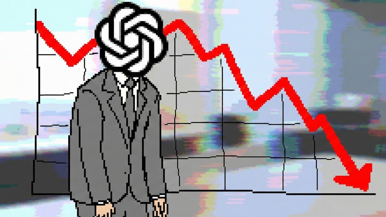 OpenAI będzie na minusie 14 miliardów dolarów w 2026 roku; przełom ma nastąpić za kilka lat, gdy firma nadrobi straty, źródło grafiki: Gemini.