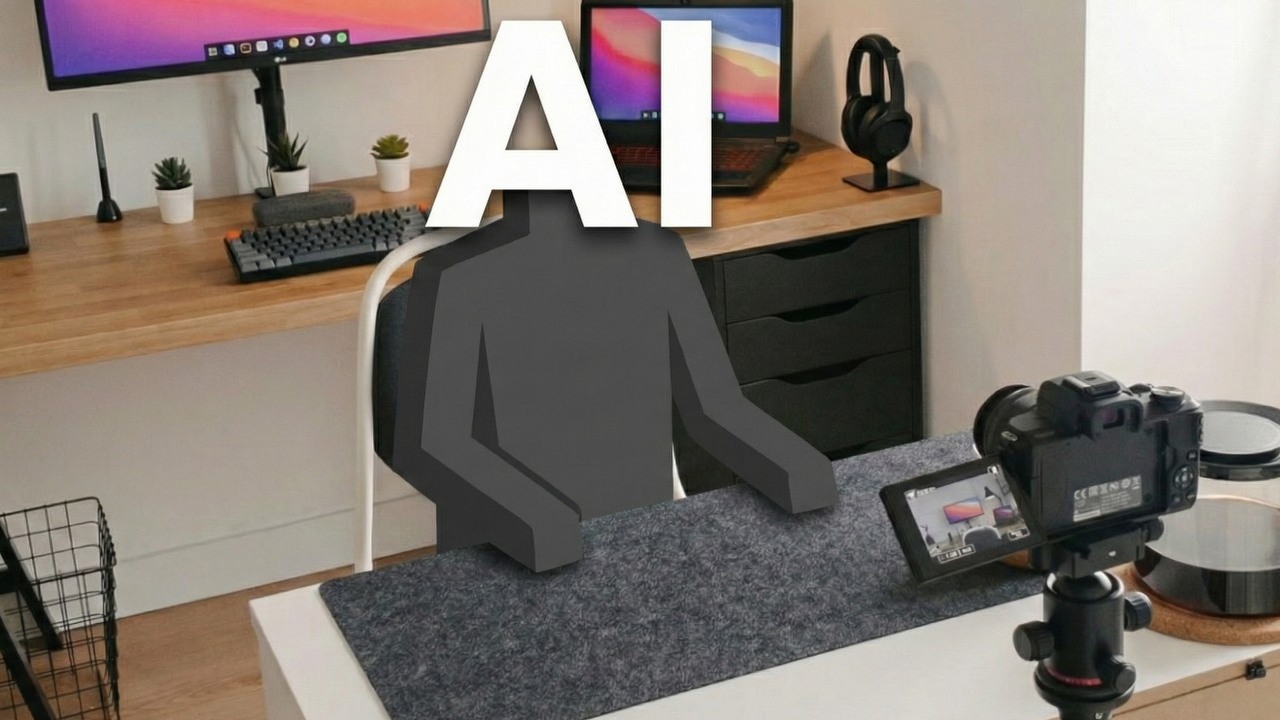 YouTube Shorts z twórcami AI; autorzy filmów będą mogli wygenerować siebie do nagrań i nie staną przed kamerą, źródło grafiki: Nubelson Fernandes; Unsplash.com; 2021 / Gemini AI.