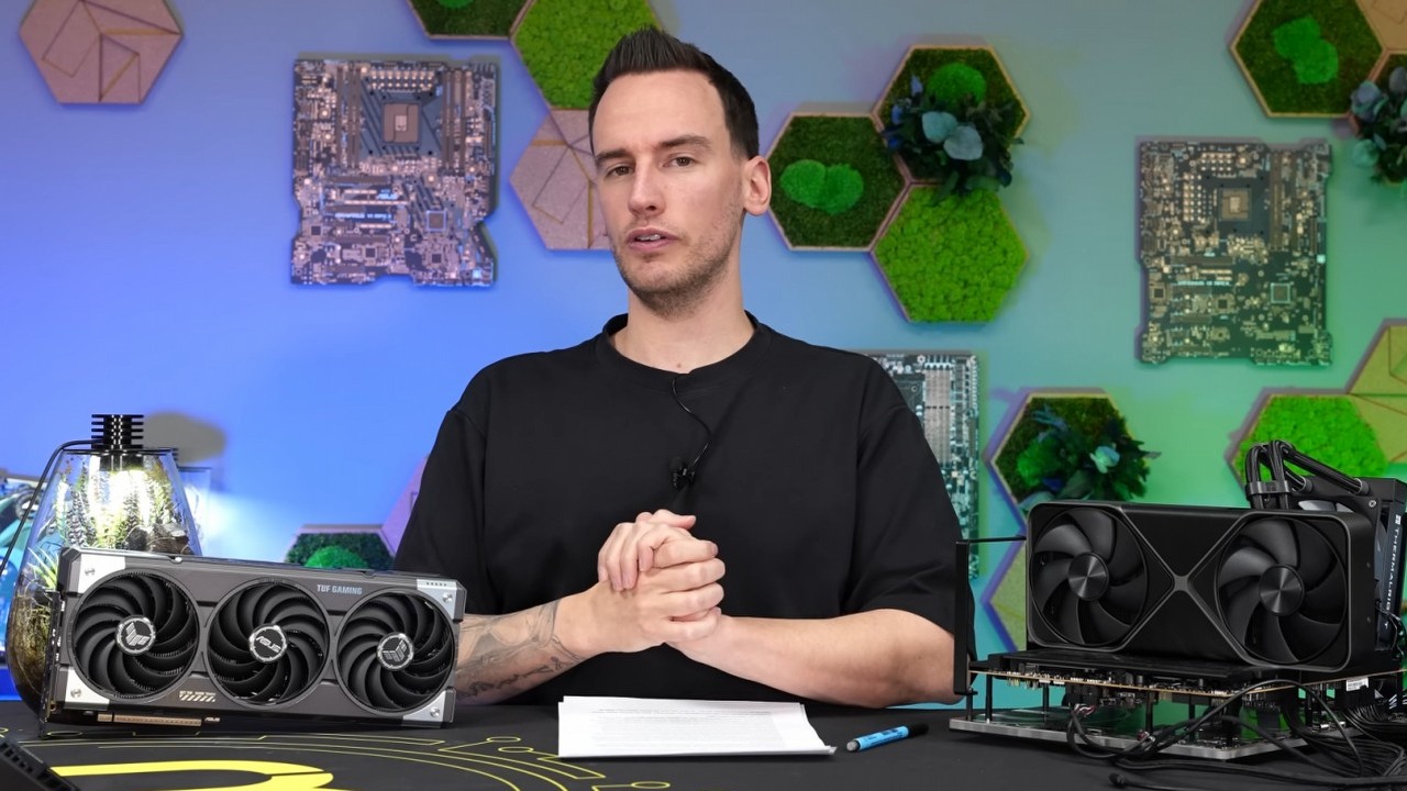 RTX-y 50 podrożeją, bo NVIDIA zamknęła program wsparcia dla partnerów; ekspert ostrzega „to ostatni moment na 5080 w rozsądnej cenie”, źródło grafiki: YouTube: der8auer EN; 2026.