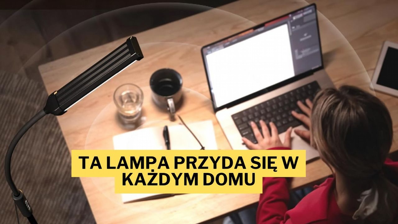 Znalazłem perfekcyjną lampę do domu. 10 trybów jasności i automatyczne wyłączanie za mniej niż 100 zł na Amazonie.