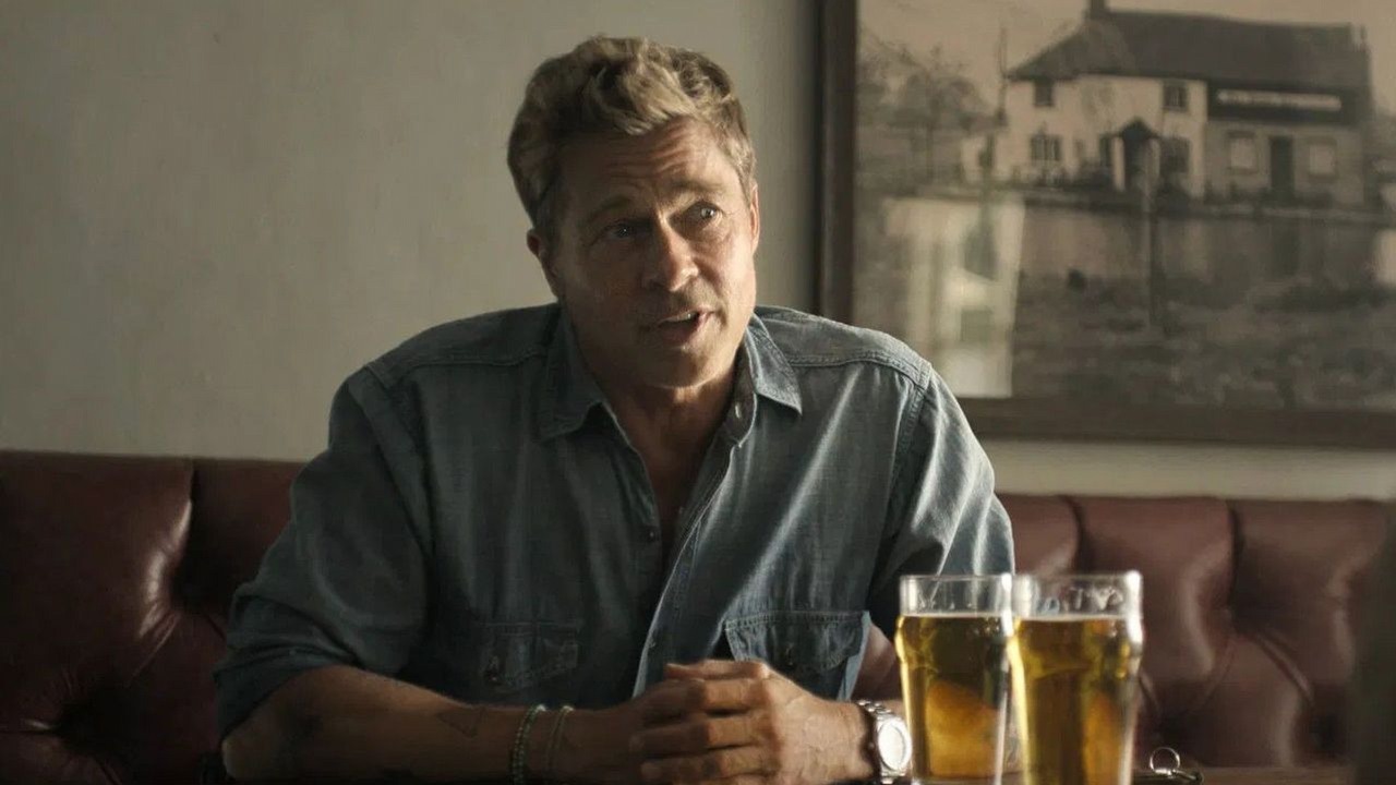 Nr 1 w prawie 90 krajach na Apple TV. Nominowany do Oscara wciągający hit akcji z Bradem Pittem króluje w streamingu nieprzerwanie od 6 tygodni, źródło grafiki: F1, Joseph Kosinski, Sony, 2025.