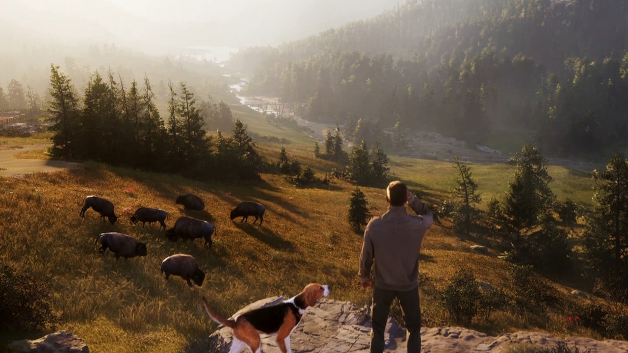 Nowy realistyczny symulator z otwartym światem wystawi umiejętności łowieckie graczy na wielką próbę. Twórcy obiecują ewolucję i oferują granie za darmo, źródło grafiki: Nine Rocks Games / THQ Nordic.