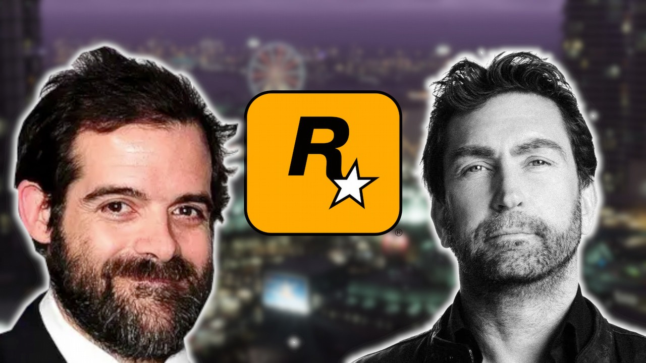 Dwaj czołowi twórcy GTA i Red Dead Redemption wymienieni w aktach Epsteina. Strauss Zelnick może zostać wzięty pod lupę, źródło grafiki: Rockstar Games / Sam Houser / Leslie Benzies.
