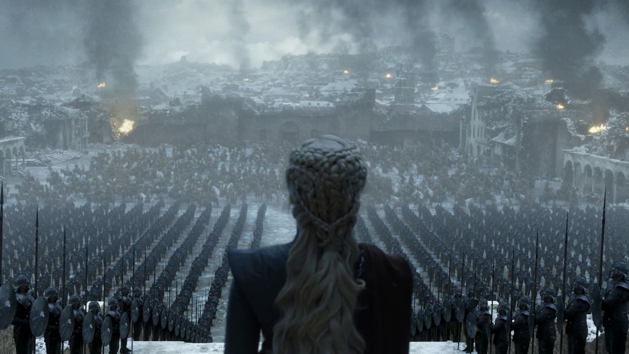 George R. R. Martin potwierdził, że nie mamy co się bać, bo książkowa Gra o tron skończy się inaczej niż serial, źródło grafiki: Gra o tron, David Benioff, HBO, 2011-2019.