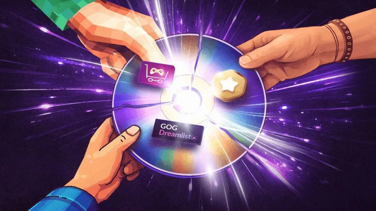 „Nie posiadamy nieskończonych zasobów, jak inni branżowi giganci”. GOG tłumaczy się z baneru AI, a część patronów rezygnuje z programu, źródło grafiki: GOG.